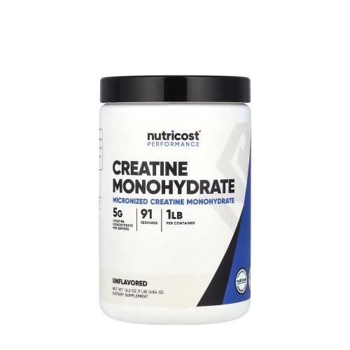 Nutricost Creatine Monohydrate Powder (453 g, Geschmacksneutral)