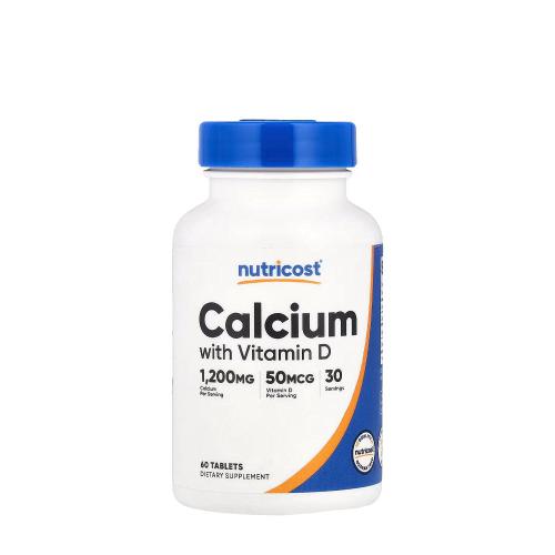 Nutricost Calcium (with Vitamin D3)  (60 Tabletten)