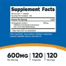 Nutricost Ashwagandha Root (120 Kapseln)