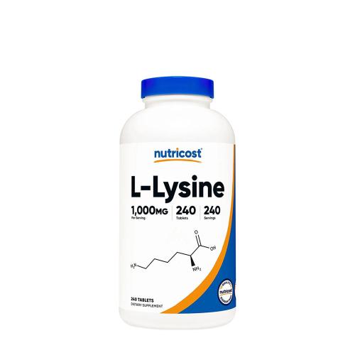 Nutricost NUTRICOST L-LYSINE TABLETS 1000 MG (120 Tabs) (240 Tabletten)