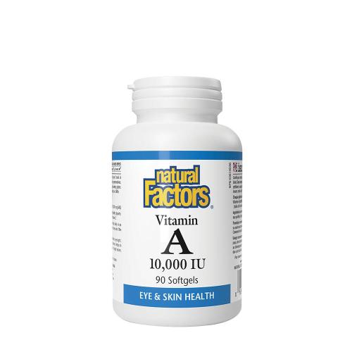 Natural Factors Vitamin A 10,000 IU (90 Weichkapseln)
