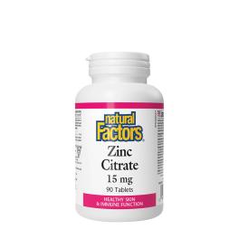 Natural Factors Zinc Citrate 15 mg (90 Tabletten)