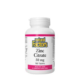  Natural Factors NATURAL FACTORS ZINC CITRATE 50 MG (90 TABLETS) (180 Tabletten)