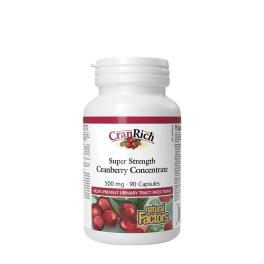   Natural Factors Super Strength Cranberry Concentrate 500 mg (90 Kapseln)