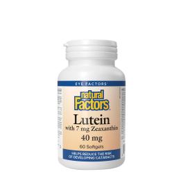   Natural Factors Lutein 40 mg with Zeaxanthin (60 Weichkapseln)