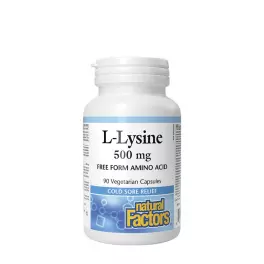 Natural Factors L-Lysine Amino Acid 500 mg (90 Kapseln)