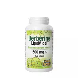   Natural Factors NATURAL FACTORS BERBERINE LIPOMICEL 500 MG (60 SOFTGELS) (120 Weichkapseln)