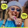 Nick's Salziger Erdnuss-Proteinriegel (50 g)