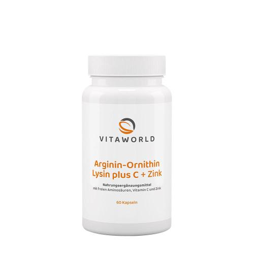 Vitaworld Arginine-Ornithine-Lysine + C + Zinc (60 Kapseln)