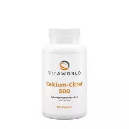 Vitaworld Calcium Citrate 500  (120 Kapseln)