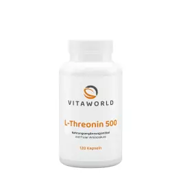 Vitaworld L-threonine 500 (120 Kapseln)