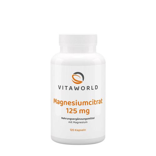 Vitaworld Magnesium Citrate 125 mg (120 Kapseln)