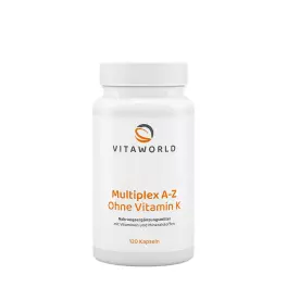 Vitaworld Multiplex A-Z Without Vitamin K (120 Kapseln)