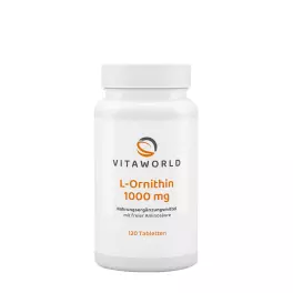 Vitaworld Ornithine 1000 mg (120 Tabletten)