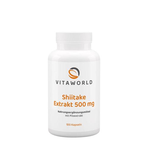 Vitaworld Shiitake Extract 500 mg (100 Kapseln)