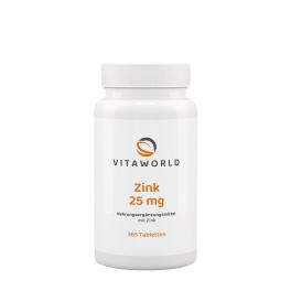 Vitaworld Zinc 25 mg (365 tabletten)