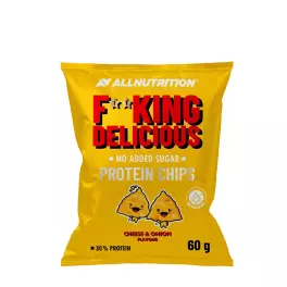   ALLNUTRITION Fitking Delicious Protein Chips (60 g, Käse & Zwiebel)