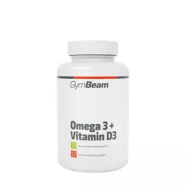 GymBeam Omega 3 + Vitamin D3 (90 Kapseln)