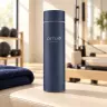 Activé FiberShake Aqua bottle (420 ml, Navy blau)