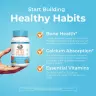 MaryRuth's K2 + D3 Calcium Gummies (60 Gummibonbons, Pfirsich Mango Aprikose)