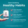 MaryRuth's Organic Hair, Skin, & Nails Gummies (60 Gummibonbons, Erdbeere)
