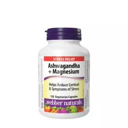 Webber Naturals Ashwagandha + Magnesium (120 veg.Kapseln)