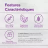 Webber Naturals Vitamin C+D3 500 mg/500 IU (200 Kautabletten, Orange)