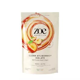 ZOE Nutrition Clear Hydrowhey (454 g, Pfirsicheistee)