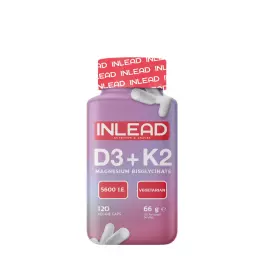   INLEAD Nutrition Vitamin D3 + K2 + Magnesium (120 veg.Kapseln)