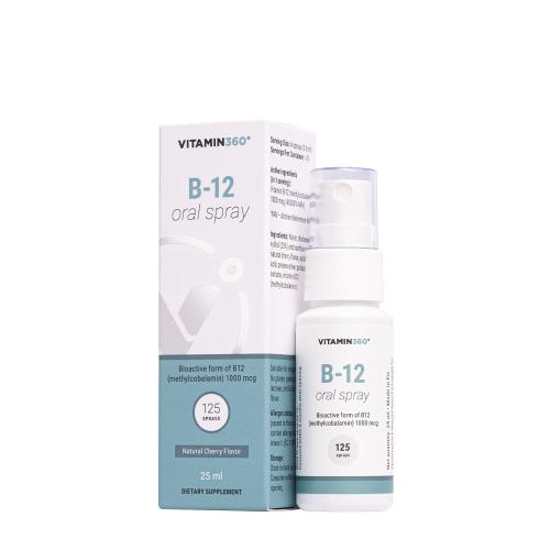 Vitamin360 B-12 Oral Spray (25 ml, Süße Kirsche)