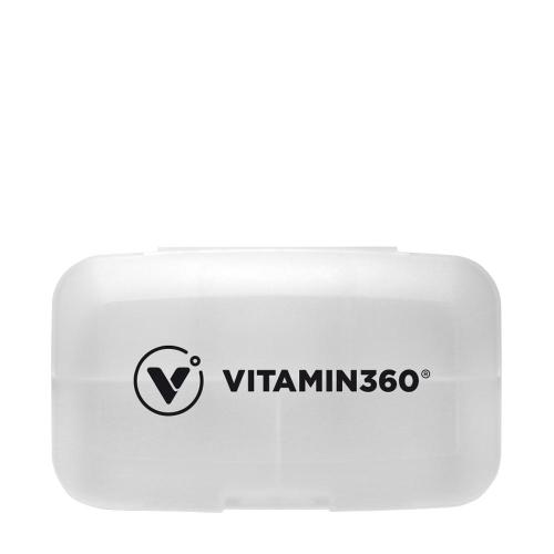 Vitamin360 Pill Box With 5 Compartments (Weiß)