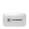 Vitamin360 Pill Box With 5 Compartments (1 St., Weiß)