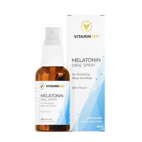 Vitamin360 Melatonin Oral Spray (30 ml, Minzgeschmack)